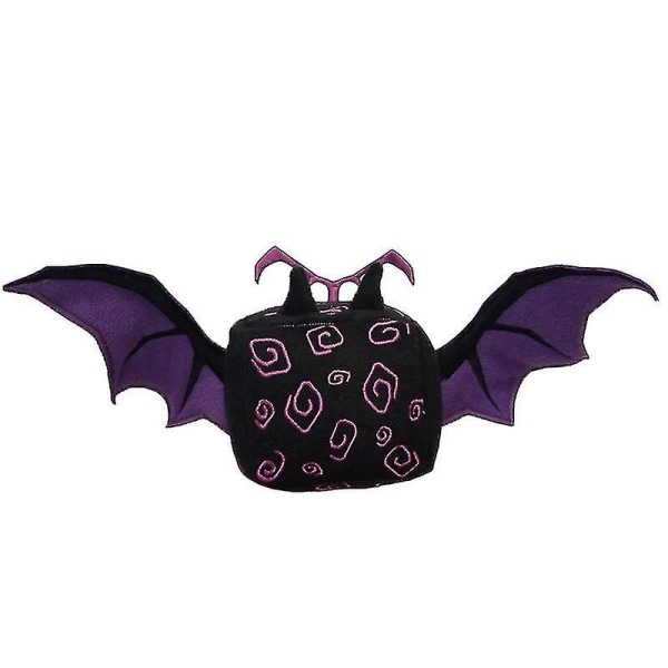 Den nya Blox Fruits Plysch Demonisk Fruit Plyschleksaksdocka kan vara ett utmärkt val som julklapp till vänner (FMY) Bat dizziness