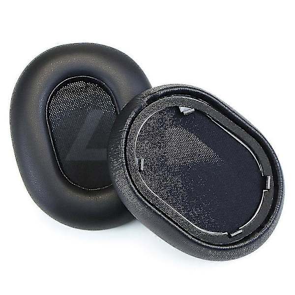 2 kpl PU-nahkaa korvatyynyt kuulokkeiden vaahtomuovipehmusteet Plantronics Backbeat Go 810:lle (FMY) Blue
