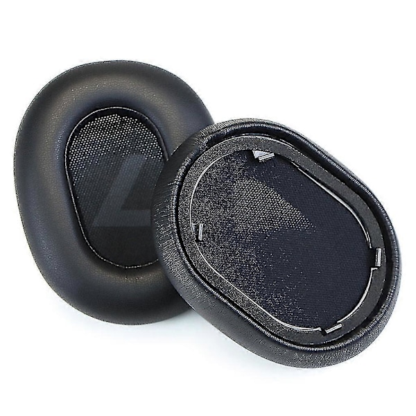 2 st PU-läder Öronkuddar Hörlursvampöverdrag för Plantronics Backbeat Go 810 (FMY) Blue