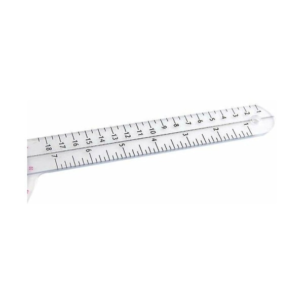 Goniometer 30 cm, 360 grader (plast) (FMY)