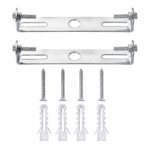 6 stk. Loftlampe Beslag Loftlampe Plade Holder Loftlampe Plader 95mm Med Skruer Loft Tilbehør Belysning - På Lager (FMY) 55mm