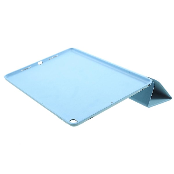 Kolminkertainen älykäs telakka suojaava nahkainen tabletin kotelo iPad Air 10.5 (2019) / Pro 10.5 (2017) (FMY) Light blue iPad Pro 10.5-inch (2017)