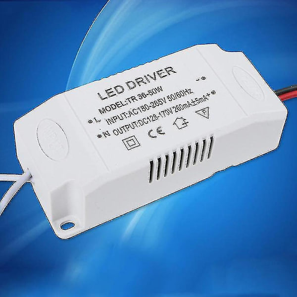 Led-driver Elektronisk Transformer 12-24w/24-36w/36-50w Led Strømforsyning Enhed Belysning Transformere Til Led Lys Driver Dc  (FMY) 24-36W