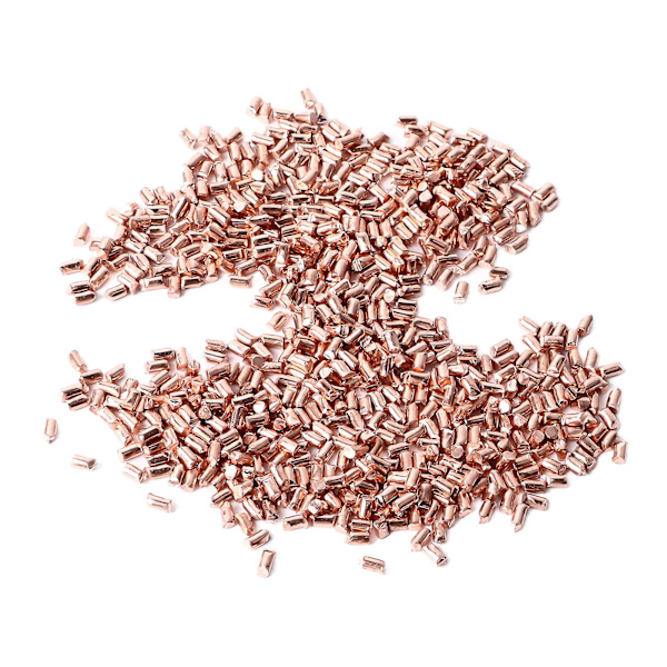 Koppar Grain Casting 99,99% Hög Renhet Partikel Rå Kopparmetall 200g för Industriell Petroleum Kemisk Tryckning (FMY)