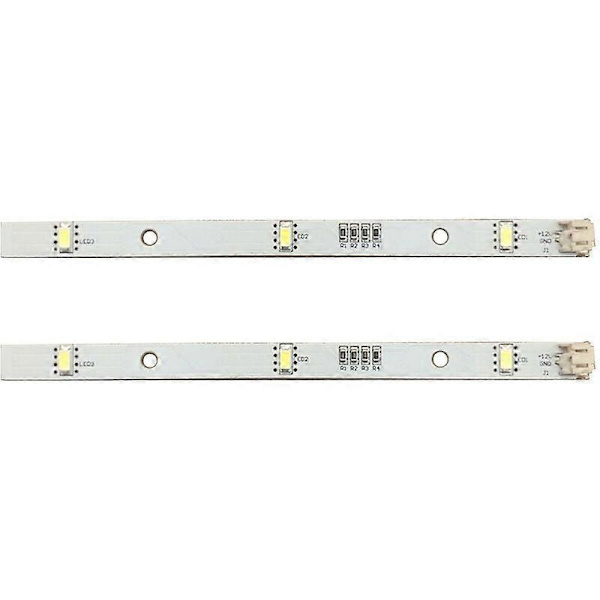 2x LED-lysstripe for kjøleskap og frysere Rongsheng Hisense Logik Mddz-162a 1629348 (FMY)