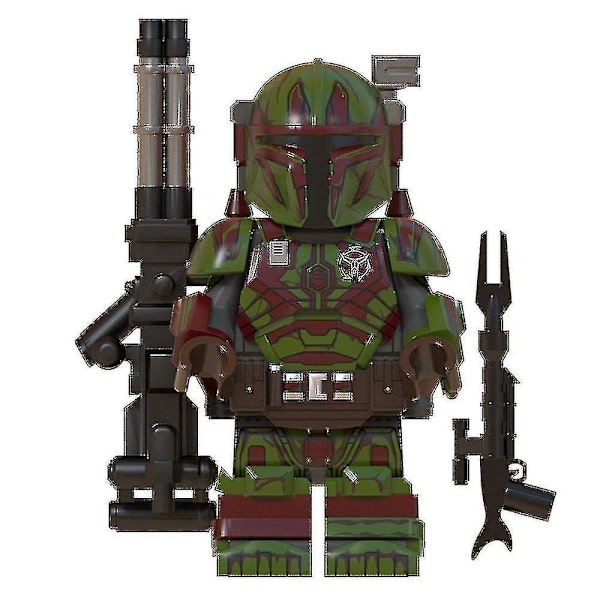 8 stk. Star Wars Heavy Infantry Mandalorian Minifigur Samlet Mini Byggeklodser Actionfigurer Legetøj Børn Julegave h3293  (FMY)
