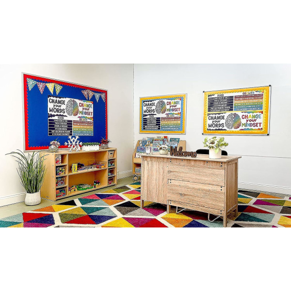 Classroom Decor Banners Bulletin Board Decorations For Elementary And Middle School Themes Teacher  (FMY)