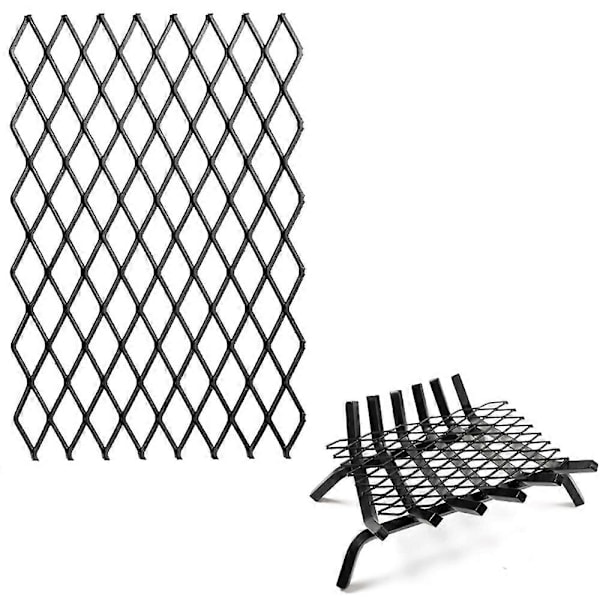 Type A 24,9x40,9 cm Solid Stål Peisrist Glødeholder Nett Holder Glødende Emner fra (FMY)