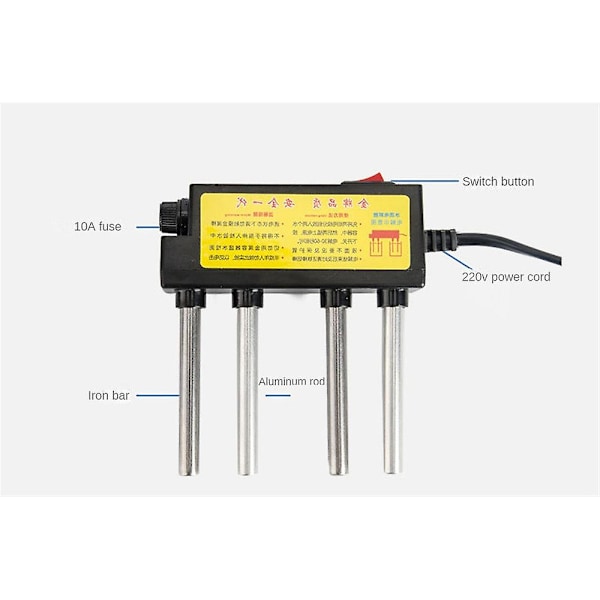Elektrolytisk hurtig vandkvalitetstest Elektrolyse jernstænger T-ds tester  (FMY) color2