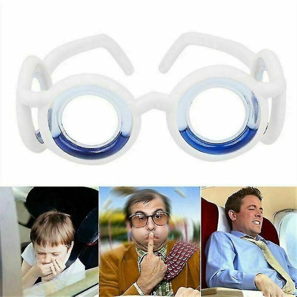 Anti-motionssyge-briller Anti-svimmelhed mod kvalme Søsyge-briller (FMY)
