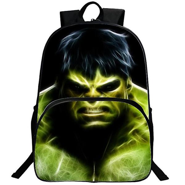 Lasten lahja Hulk-reppu Oppilaan koululaukku Piirretty lasten reppu  (FMY) I