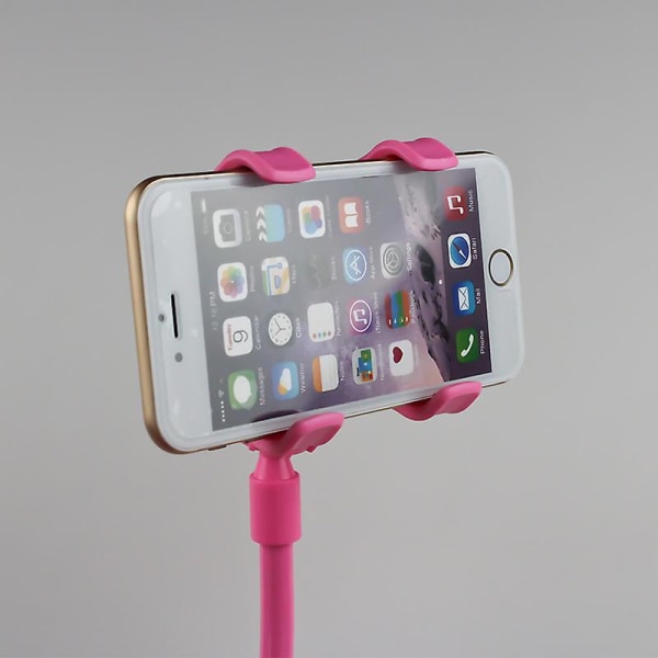 Matkapuhelinteline Mobile Lazy -teline matkapuhelintukeen, vaaleanpunainen (FMY)
