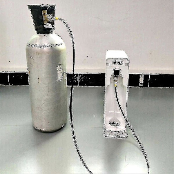 Høytrykkslange Adapter for Sodastream Maskin G5/8 CGA320 W21.8 CO2 Tank (Størrelse: For W21.8) 1343 (FMY)