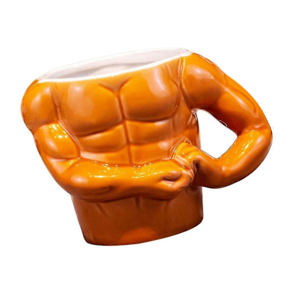 Keramisk Kaffe Kops Muskel Bryst Muskel Bryst Til Fars Dag Køkken (FMY) Only Mug 13 x 15.5cm
