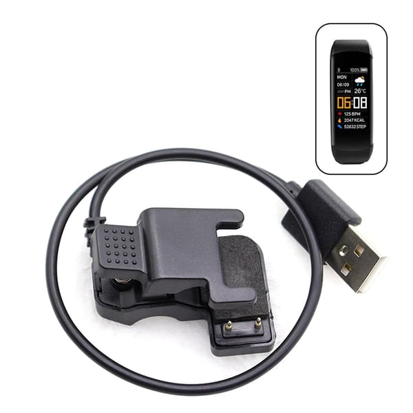 Smartwatch-oplader Universal Usb 5v Opladningskabel Opladerklips Til Tw64  (FMY) 2PC1 3MM