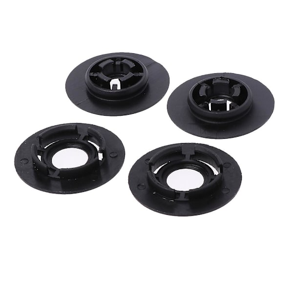 8 kpl auton matto matto lattiakiinnitysklipsit T37 matto lattiakiinnitysklipsit kiinnikkeet (FMY) Black
