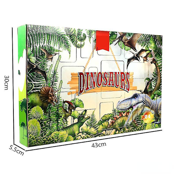 Julekalender med dinosaurleker - Blindboks - Juleräknedag - Blindboks Chris (FMY)