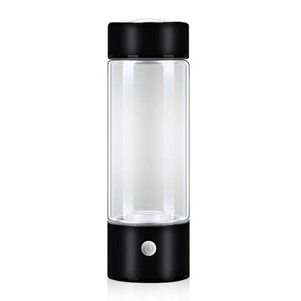 Vätevattengeneratorflaska Spe-pem-teknik Hög borosilikatglas  (FMY) Black