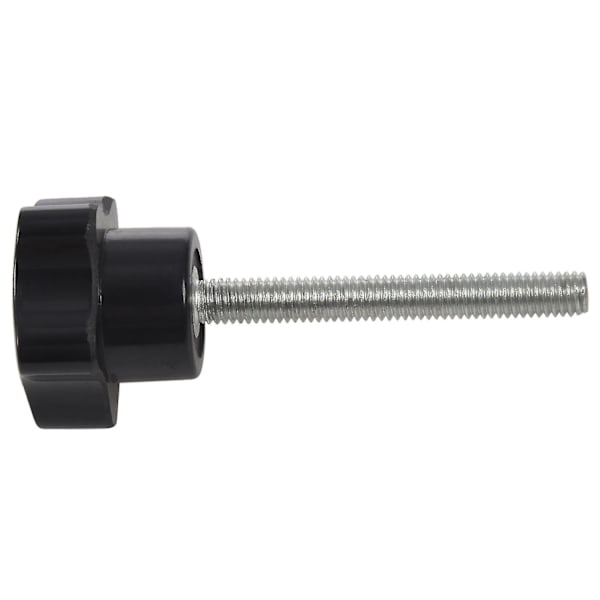 6 stk M6 X 50 mm låsende stjerneformet plasthode mannlig gjengeknappgrep  (FMY)