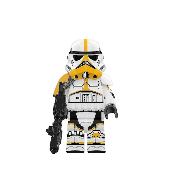 Splinterny 8-pak Star Wars Minifigur Palpatine Luke Skywalker Blok samlet bloklegetøj Figurbloklegetøj (FMY)