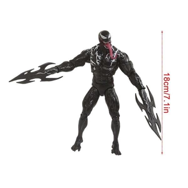 7 Tommer Venom Carnage Action Figur Samling Model Legetøj (FMY)