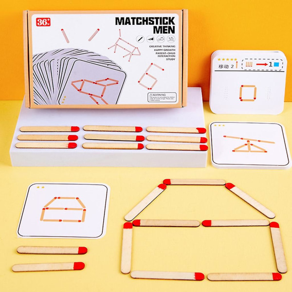 Matches Puzzles Match Geometry Puzzle 30 Double-side Cards Toy For Children Toddler Jigsaw Kids For Learning Geometry  (FMY)