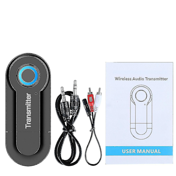 Trådlös Bluetooth-sändare för TV, telefon, PC, ljud, musikadapter (FMY)