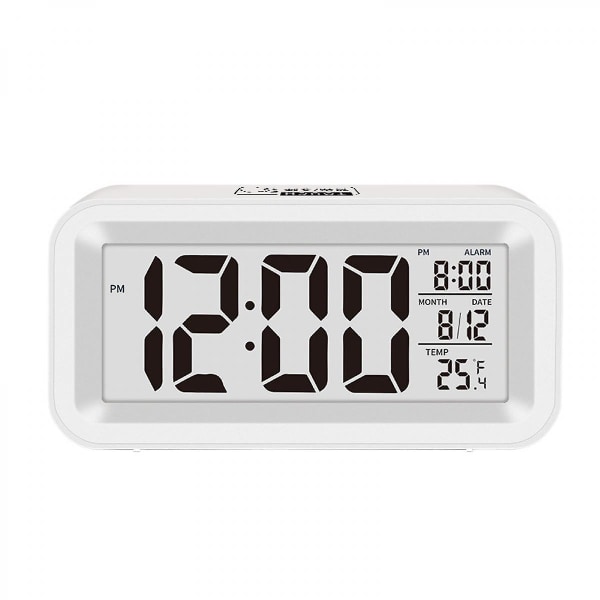 Digitalt snooze led-vækkeur med kalender (FMY)