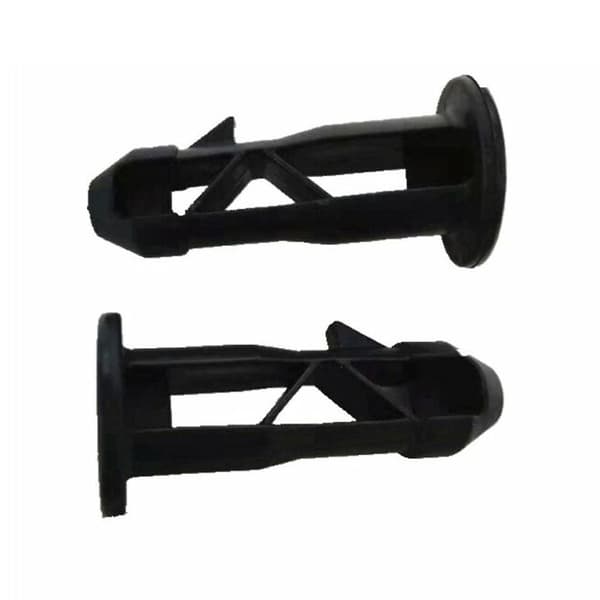 Wheelie Bin Stark Plastplugg Lock Pins Länk Lock Hinge Fixering (FMY) Black 2 Pcs