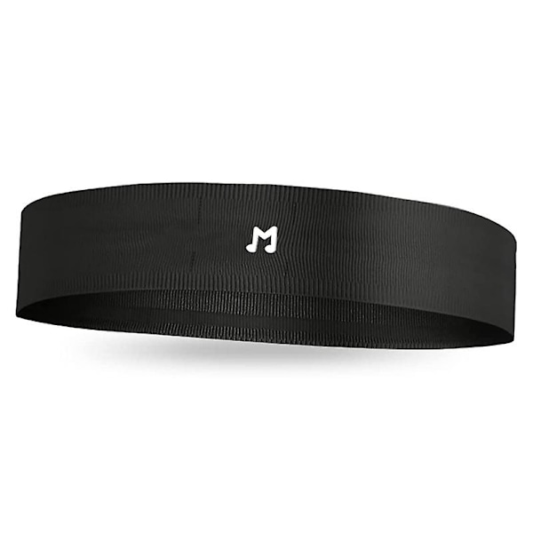 HF055 Luun johtamisen Bluetooth-urheilupääpanta Unen kuulokkeet Langattomat urheilupääpanta Kuulokkeet (FMY) Black Style A