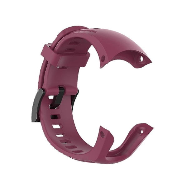 Blød silikone urrem til Suunto 5 22,5 mm (FMY) Wine red Other Phone Models