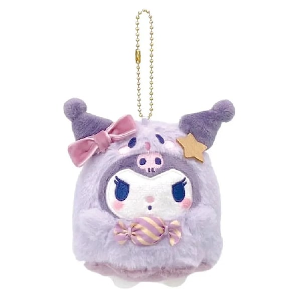 Japansk sød Halloween spøgelse slik serie Kulomie Melody grim fisk plys vedhæng pige hjerte gave fødselsdagsgave jul (FMY) 2