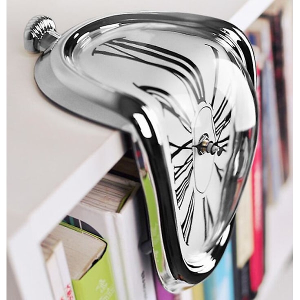 Smeltende Klokke Vridbar Klokke (FMY) silver
