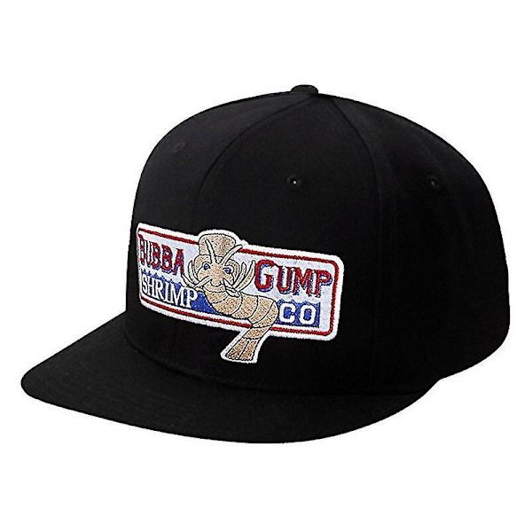 1994 Bubba Gump Shrimp Co. Baseballhatt Forrest Gump Caps Kostyme Cosplay Broderte Snapback Caps Menn & Kvinner Sommerhatt (FMY) Snapback Cap Red