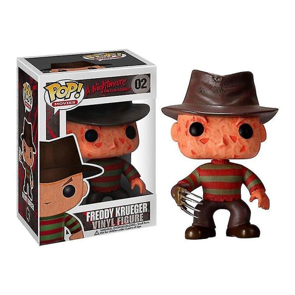 Pop A Nightmare On Elm Street Vinylfigur #224 #02 - Freddy Action Figure Toy - Collectors Vinyl Do (FMY)