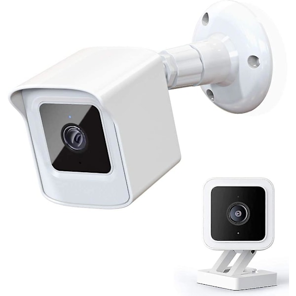 Fäste för helt nya Wyze Cam V3, vädertåligt skyddande hölje och 360 graders justerbar väggmontering med robust hölje för Wyze V3 utomhus (FMY)