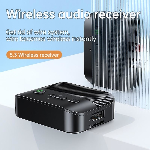 Bluetooth mottagare Audio Car Wireless Bluetooth Audio Adapter (FMY)