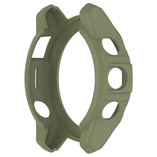 TPU Klockfodral för Garmin Epix Pro (gen 2) 47mm/Fenix 7 Pro/Fenix 7, Repskyddande Ihåligt Skydd (FMY) Jungle Green