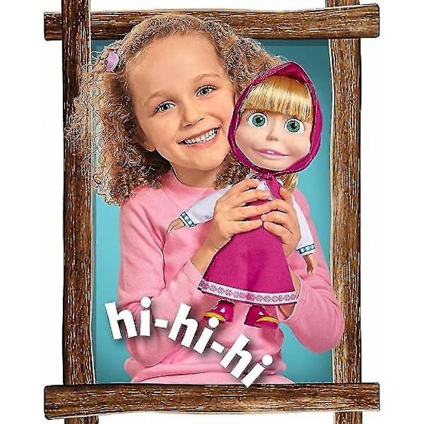 Nukke Ravistetaan Ja Ääni Interaktiivinen Nukke, Monivärinen, Lapsille Ihastuttava Plushie Lahja Tytöille Pojille[hs]  (FMY)