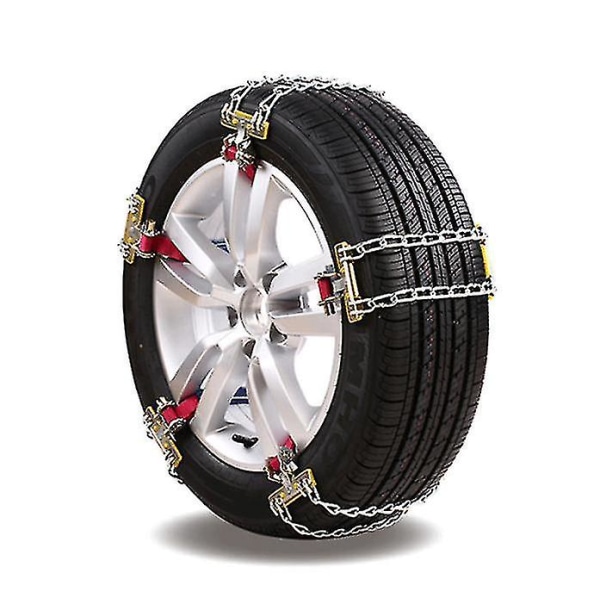 Ourdoot Emergency Wheel Tire Snö Antisladdkedjor för bilmotorfordon däcktillbehör