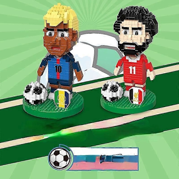 Fodbold Karakterbygning B Legetøj Samlet 's Legetøj Bygge B Legetøj (FMY) Messi