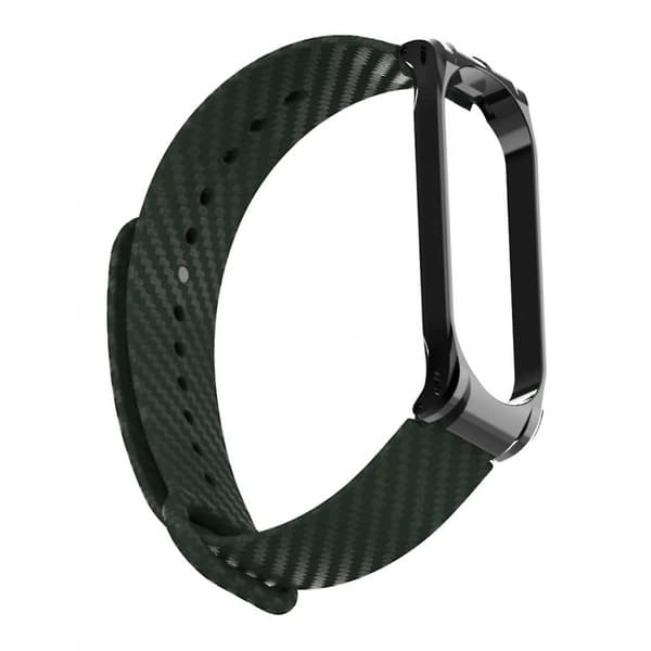 TPE Elastisk Smart Håndledsrem Armbånd til Xiaomi MI Band 4 Mørkeblå (FMY) Olive
