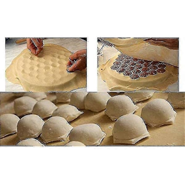 Pelmeni Form, Degform, 37 Hål Aluminiumlegering Degform (FMY)