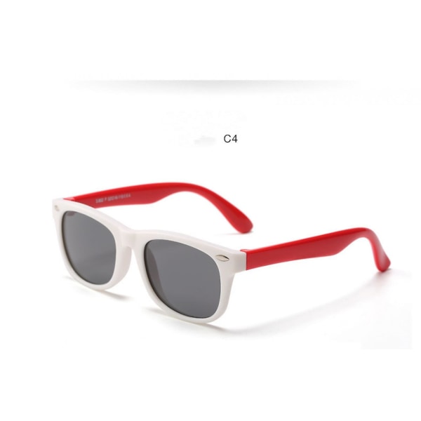 Mote UV-beskyttelse polariserte solbriller Barnesolbriller-----c4 (FMY)