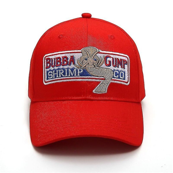 1994 Bubba Gump Shrimp Co. Baseball Hat Forrest Gump Cap Kostume Cosplay Broderet Snapback Cap Mænd & Kvinder Sommer Cap (FMY) Snapback Cap Black