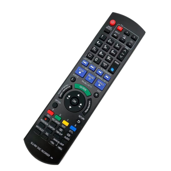 N2qayb000755 Fjernkontroll for Panasonic Dmr-bwt720 Dmr-bwt820 Dmr-bwt730 Dmr-bwt945 Dmr-bwt835 Blu-ray Disc Dvd-opptaker (AM4)