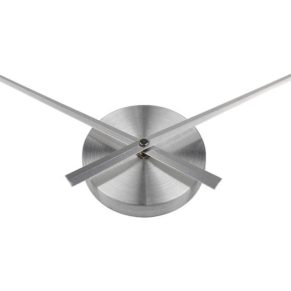 3D-kellot, DIY-neulat seinäkellojen koristeluun, kvartsikellon mekanismin tarvikkeet (FMY) silver