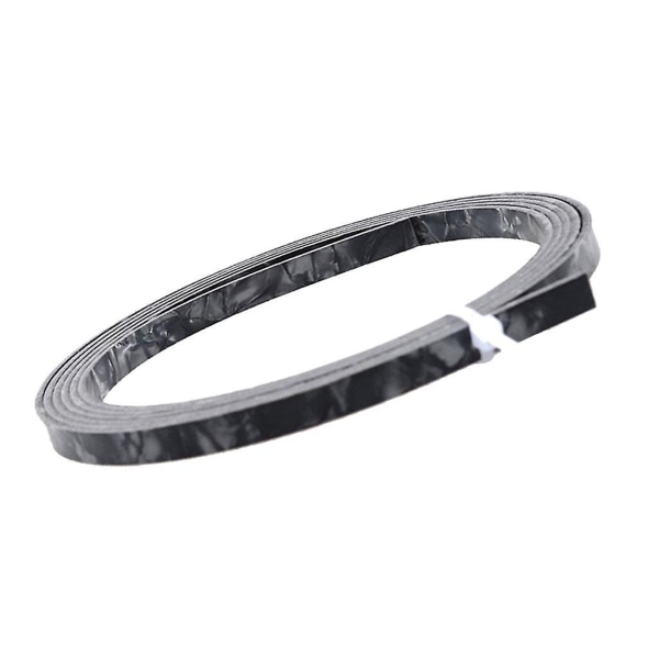 Celluloid innlegg for gitarbinding - Dekorasjon for akustisk gitarprodusent - 6 mm (FMY)