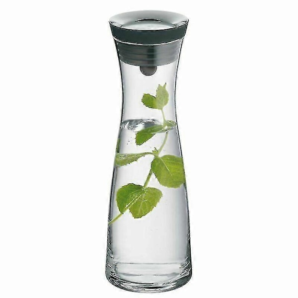 Vattenkaraff 1,8l Hög Borosilikatglasflaska Basic Lutande Lockförslutning Jug Xiang Chong Ya Ying (FMY)