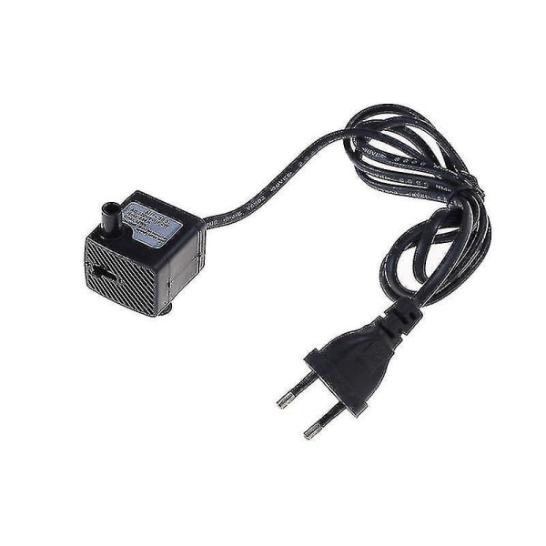 Eu Plug Upotettava vesipumppu Akvaario Fountain Air Fish Pond Tank Ac 220v (FMY)